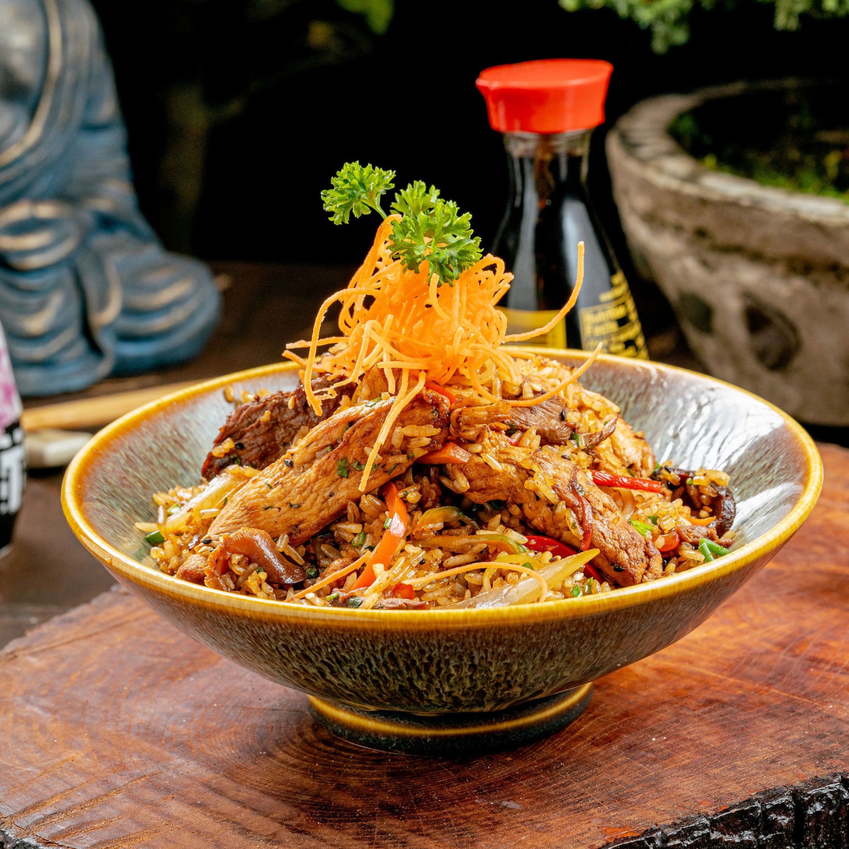  Arroz Thai Lomo de Res