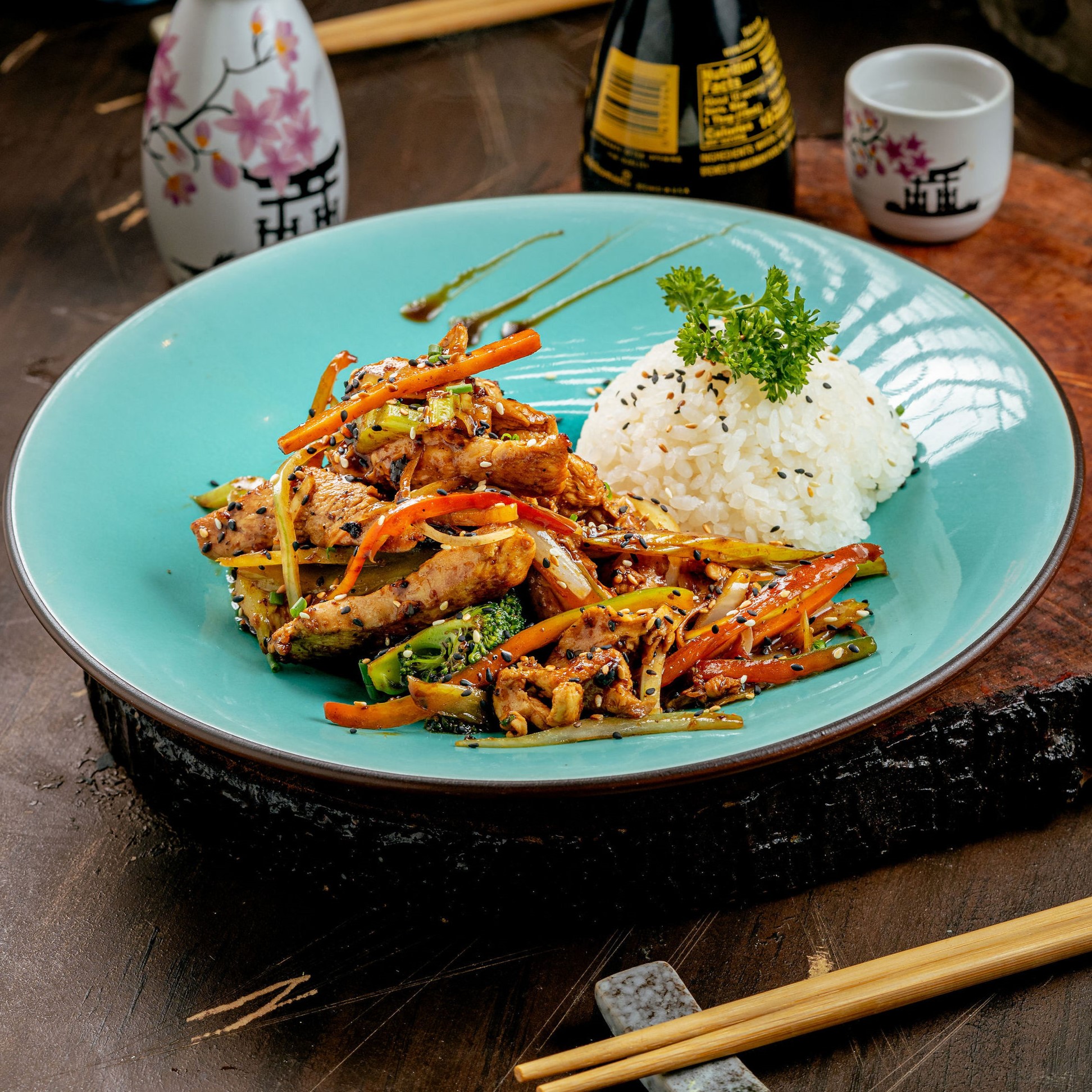  Pollo Teriyaki