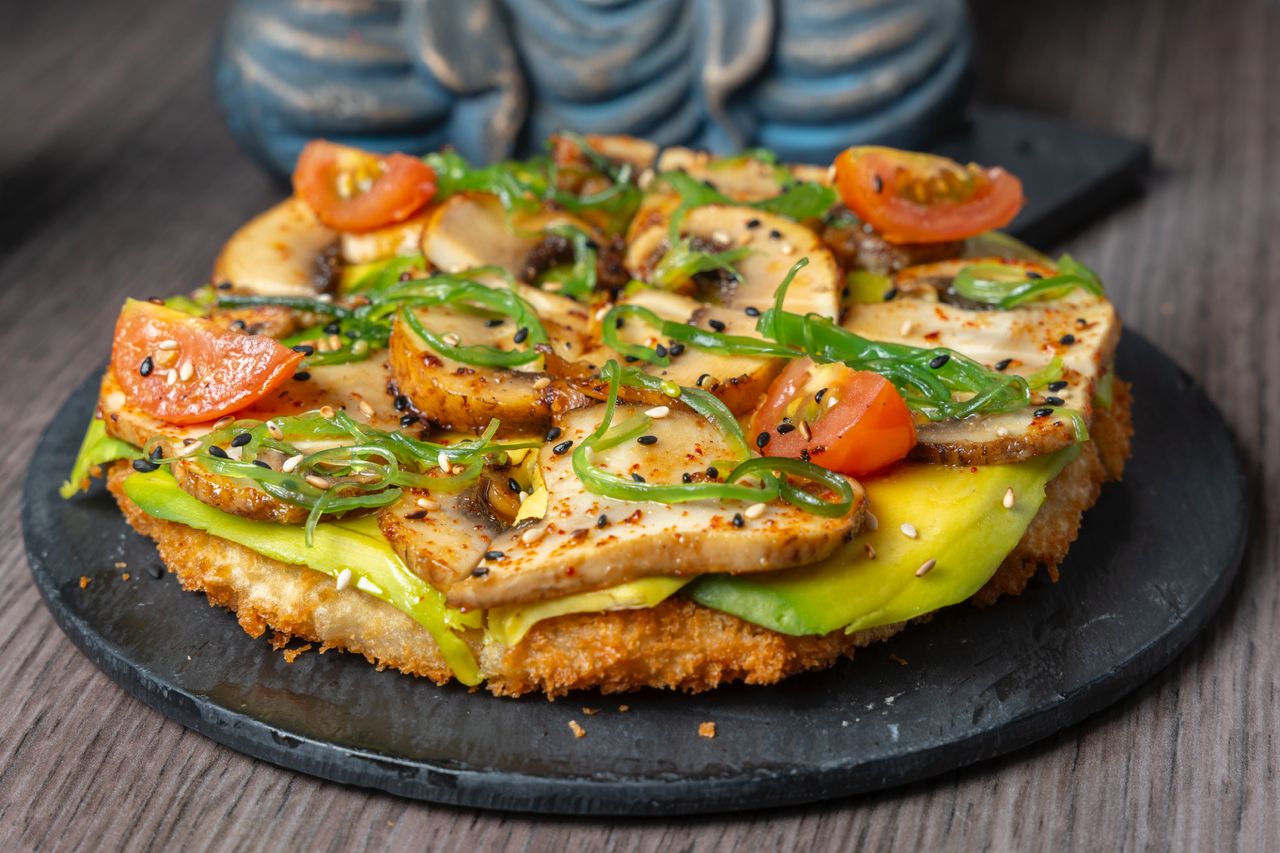 Sushi Pizza Vegana 